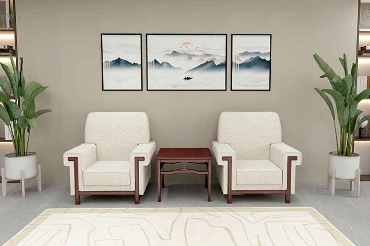 8573# 接待沙發(fā)——邂逅商務接待新美學